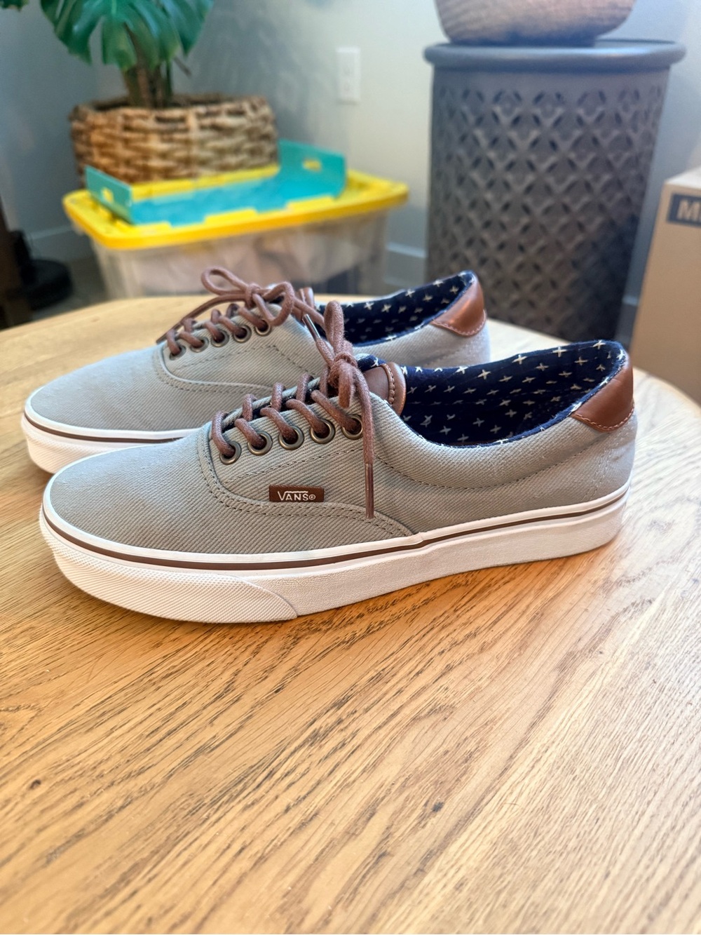 Vans Era 59 sneakers in Frost Gray/Plus size 8 women/6.5men